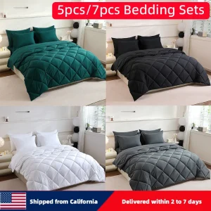 Comforter Fitted Sheet and Pillowcase Sets